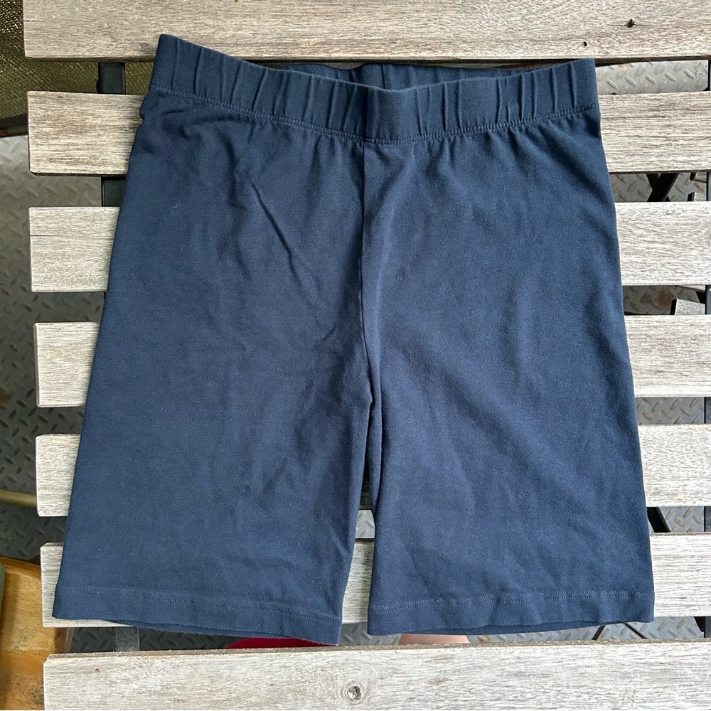 Los Angeles Apparel Navy Blue Bike Shorts
